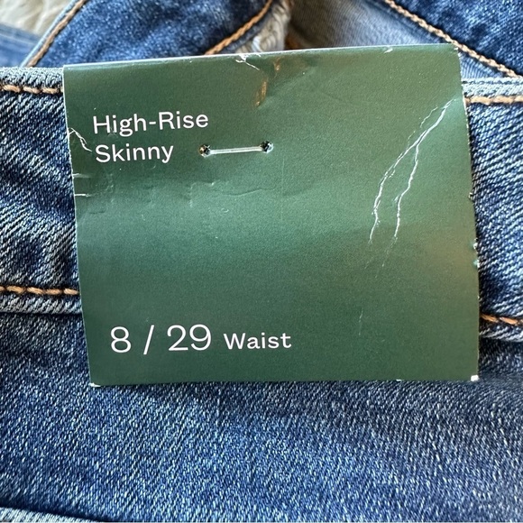 WILD FABLE High Rise Skinny Jeans with Side Tape Stripe Sz 8 / 29 - Picture 16 of 16